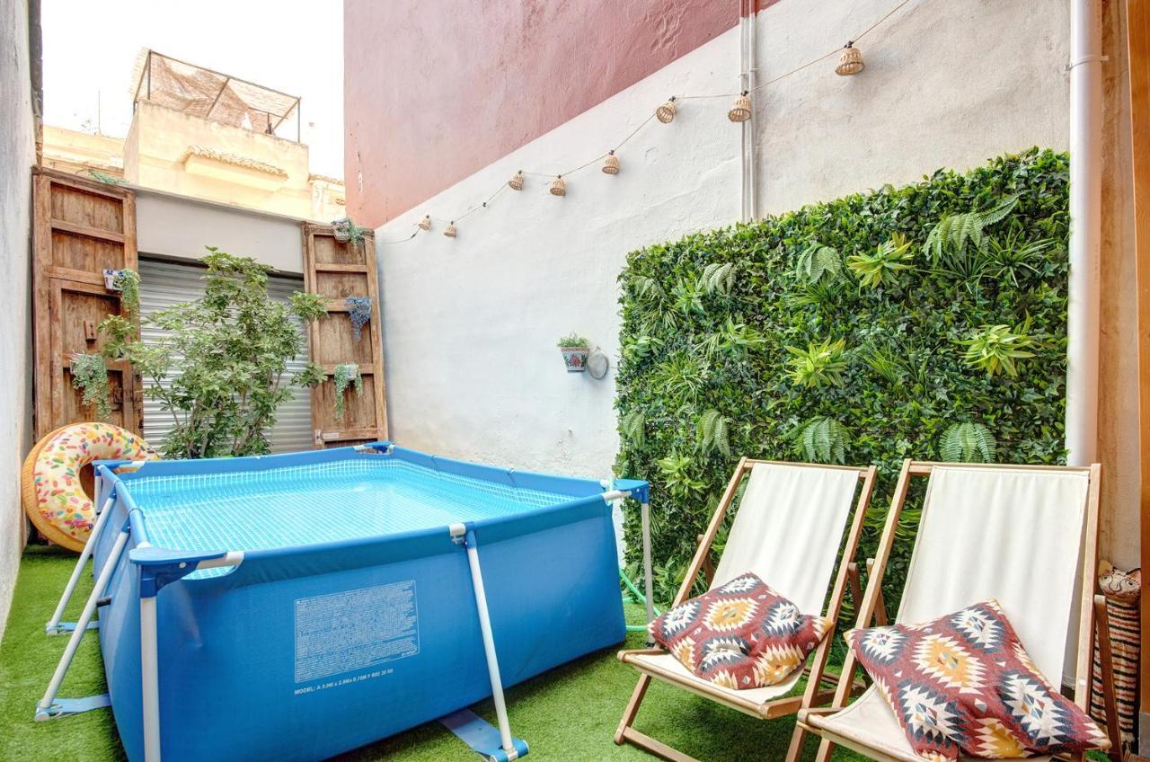 Apartment With Pool By The Beach Valência Exterior foto